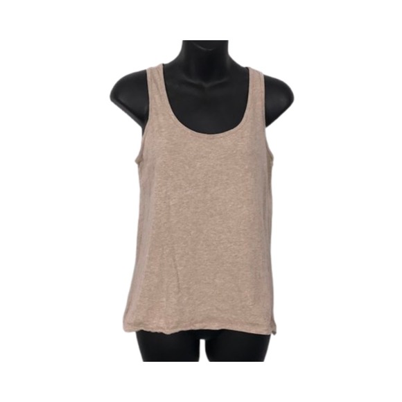 Andrea Jovine Womens Tank Top Sleeveless Lace Back Casual Everyday Basic Top - Picture 1 of 2